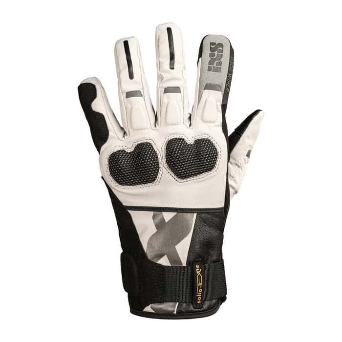 IXS Venture-STX-Z 1.0 Motorradhandschuhe Textil Damen Schwarz-Grau | DXL