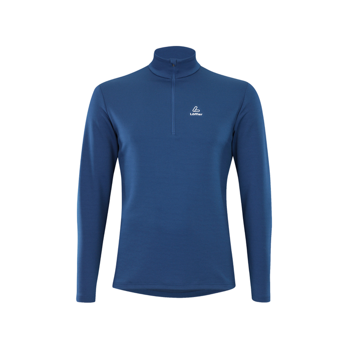 Löffler Midlayer Uni Tech-Merino Fahrrad Shirt Herren