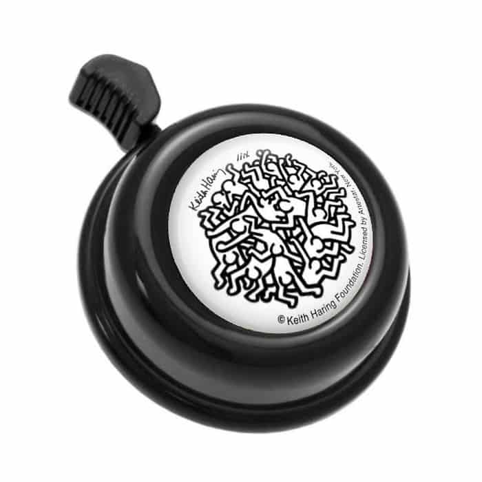 Liix Colour Bell Keith Harring People Fahrradklingel schwarz