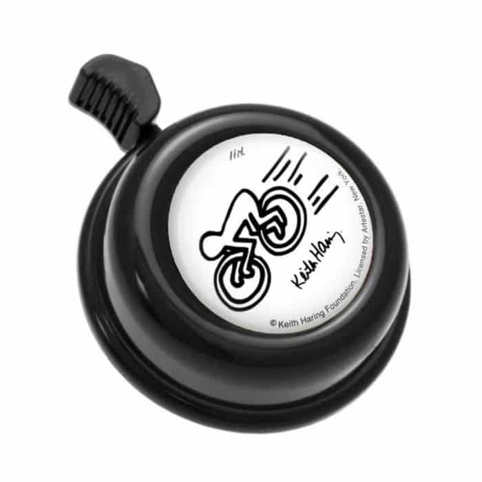 Liix Colour Bell Keith Harring Racing Fahrradklingel schwarz