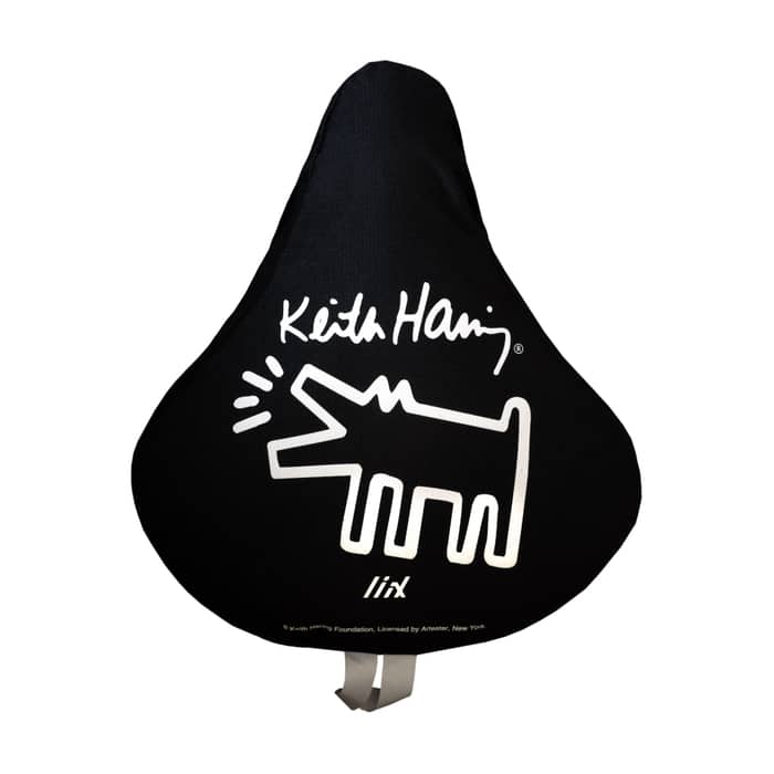 Liix Saddle Cover Sattelbezug Fahrrad Keith Haring Dog