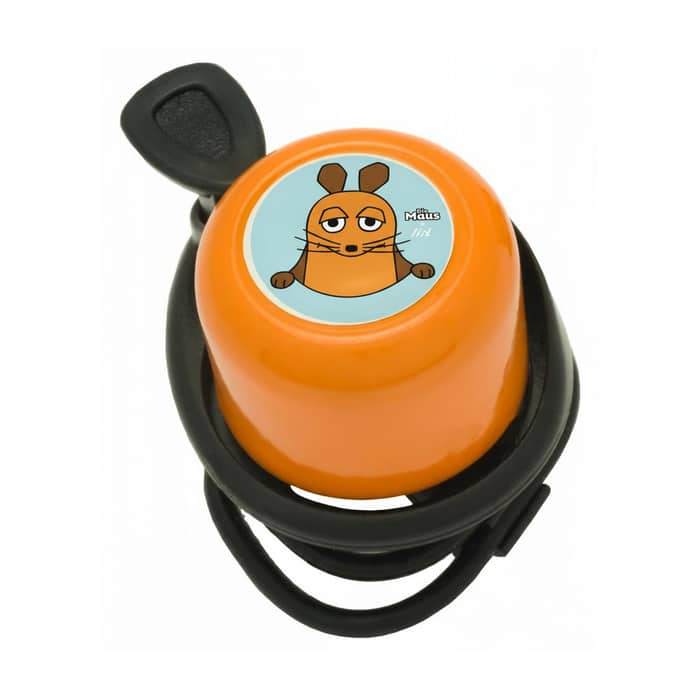 Liix Scooter Bell Sendung mit der Maus Fahrradklingel orange
