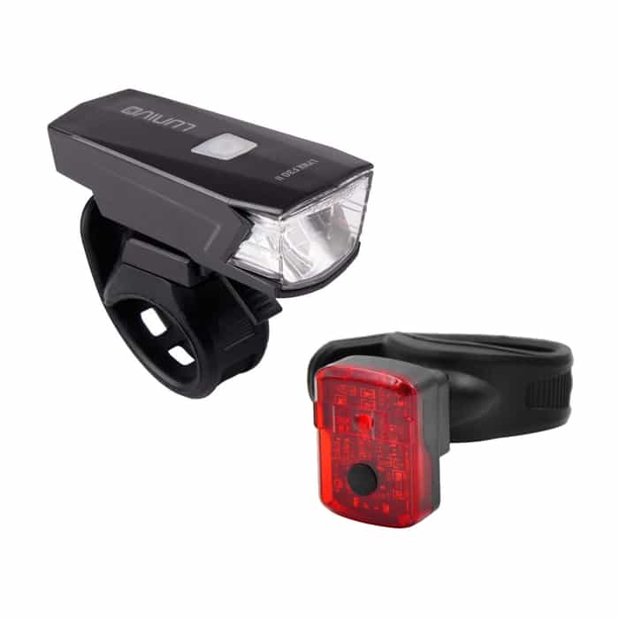 Lunivo Lynx F30 II + Lynx R Fahrrad Licht Set