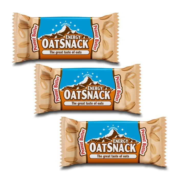 Energy OatSnack Energieriegel 3er-Set (3 x 65 g) Erdnussbutter