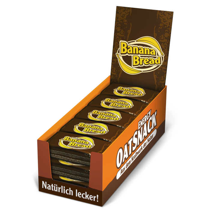 Energy OatSnack Energieriegel Box (15 x 65 g) Banana-Bread