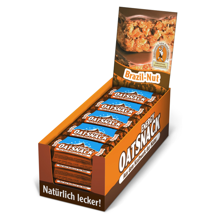 Energy OatSnack Energieriegel Box (15 x 65 g) Brazil-Nut