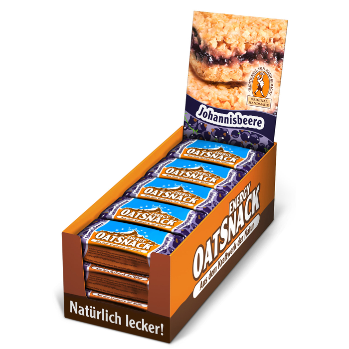 Energy OatSnack Energieriegel Box (15 x 65 g) Johannisbeere