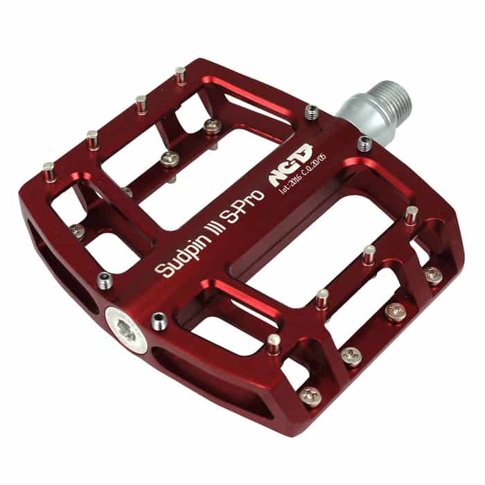 NC-17 Sudpin III S-Pro Plattform-Pedale Rot