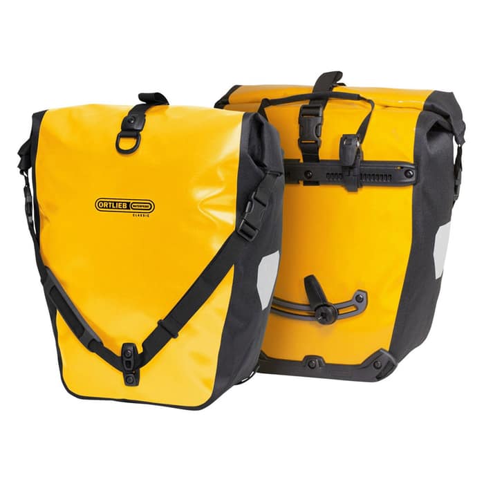 Ortlieb Back-Roller Fahrrad-Packtaschen (Paar) Gelb-Schwarz