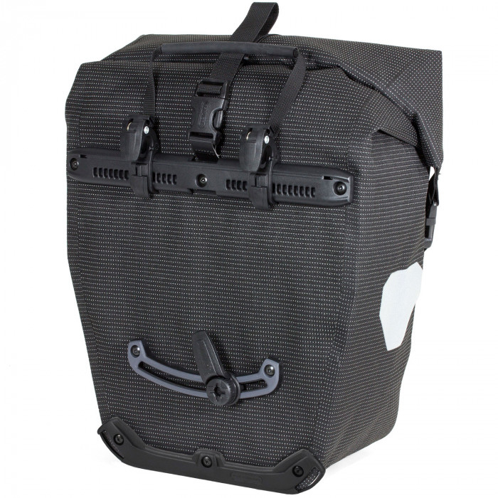 Ortlieb Back-Roller High Vis Fahrrad-Packtasche Schwarz-Reflex