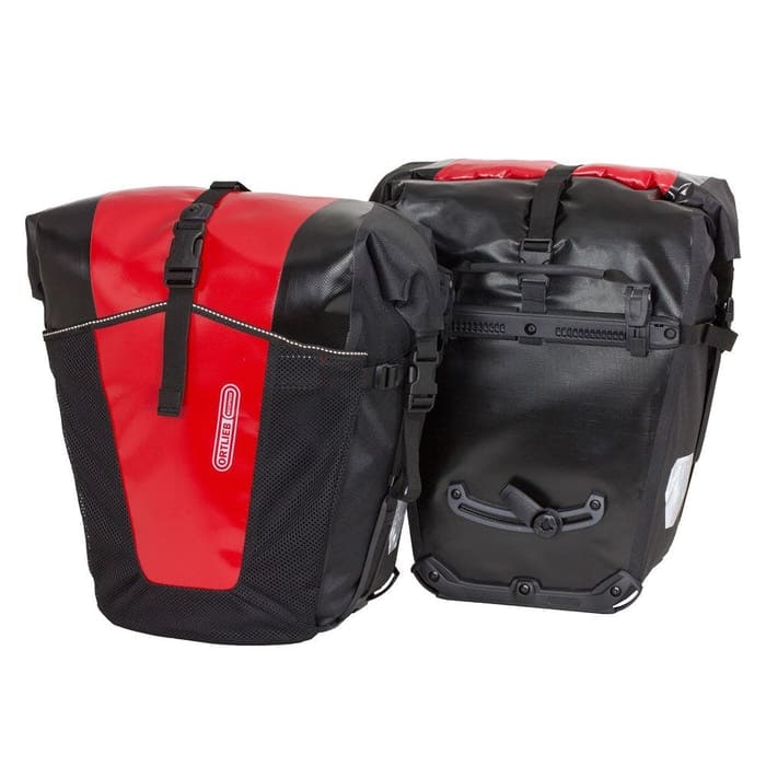 Ortlieb Back Roller XL Fahrrad-Packtaschen (Paar) Rot - Schwarz