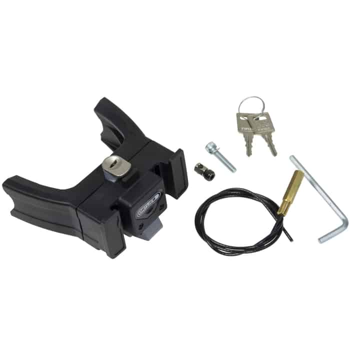 Ortlieb Handlebar Mounting Set E-Bike mit Schloss Lenkeradapter