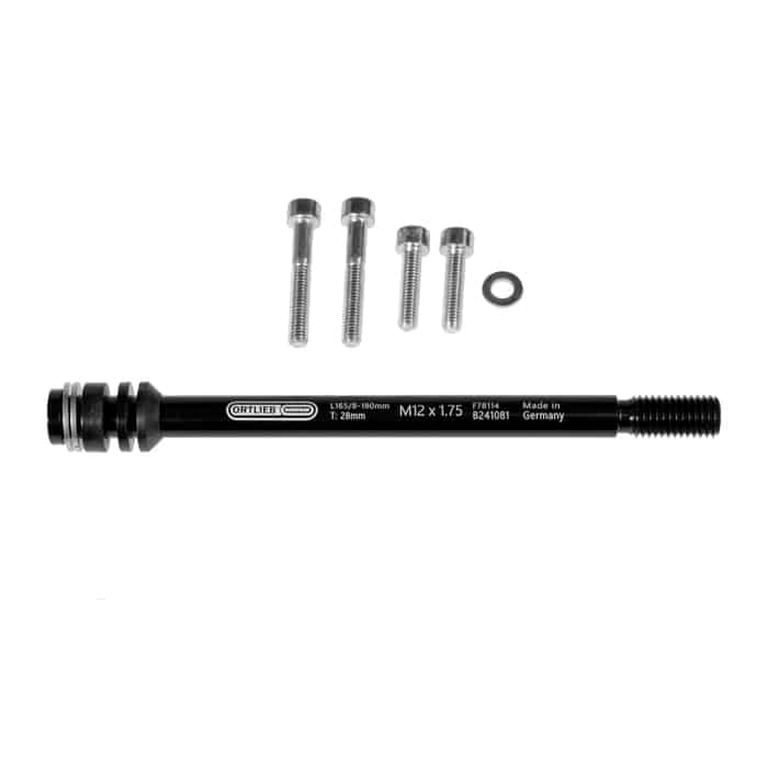 Ortlieb Thru Axle M6 Connector Steckachse für Gepäckträger 1,75 mm