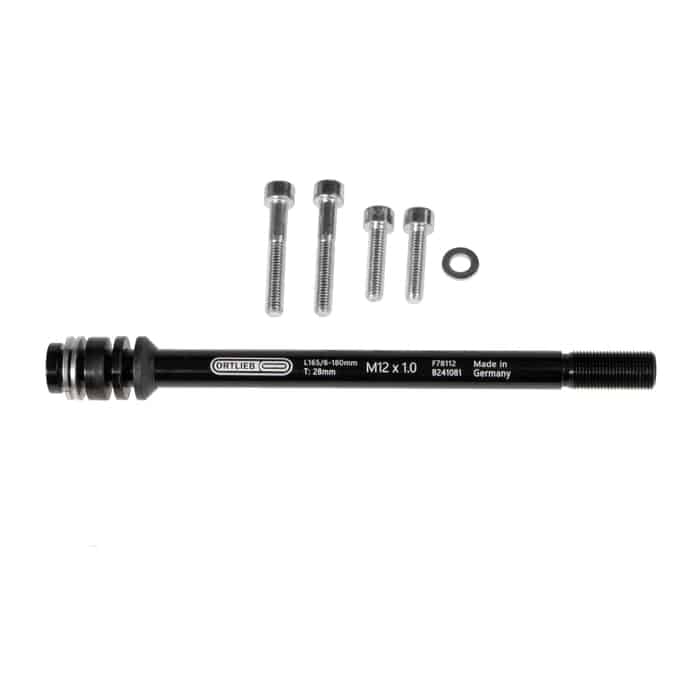 Ortlieb Thru Axle M6 Connector Steckachse für Gepäckträger