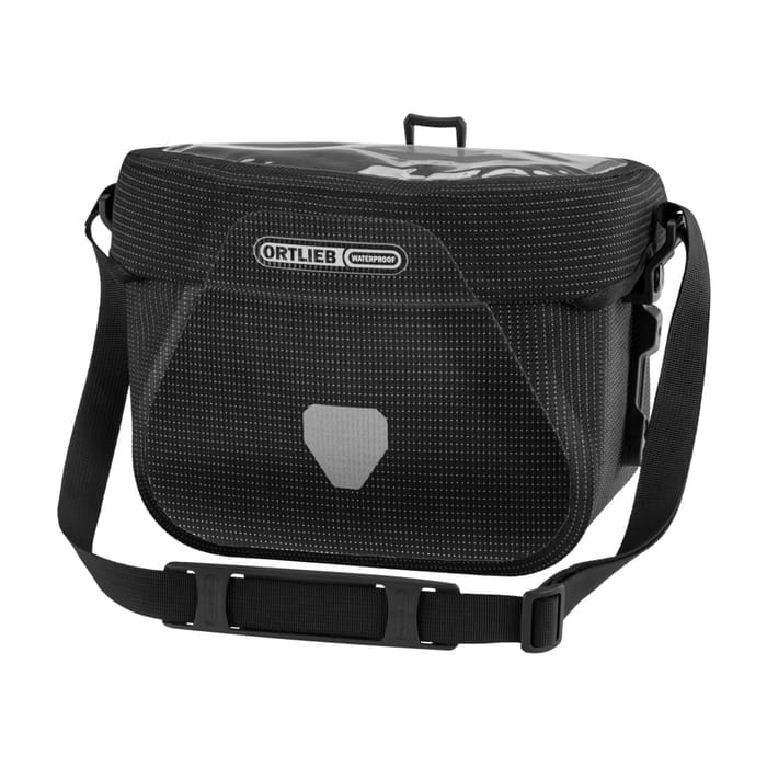 Ortlieb Ultimate High Vis Lenkertasche (6,5 l) Schwarz