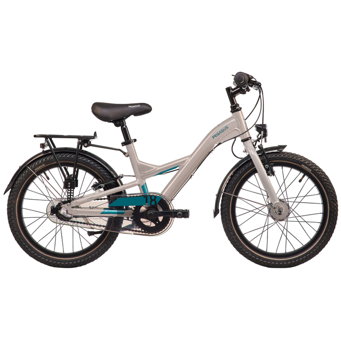 Pegasus Arcona 3 RT Alu Kinderfahrrad 18" grau One Size