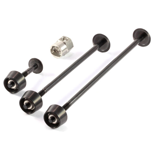 Pitlock Sicherheits-Schnellspanner-Set 02 schwarz