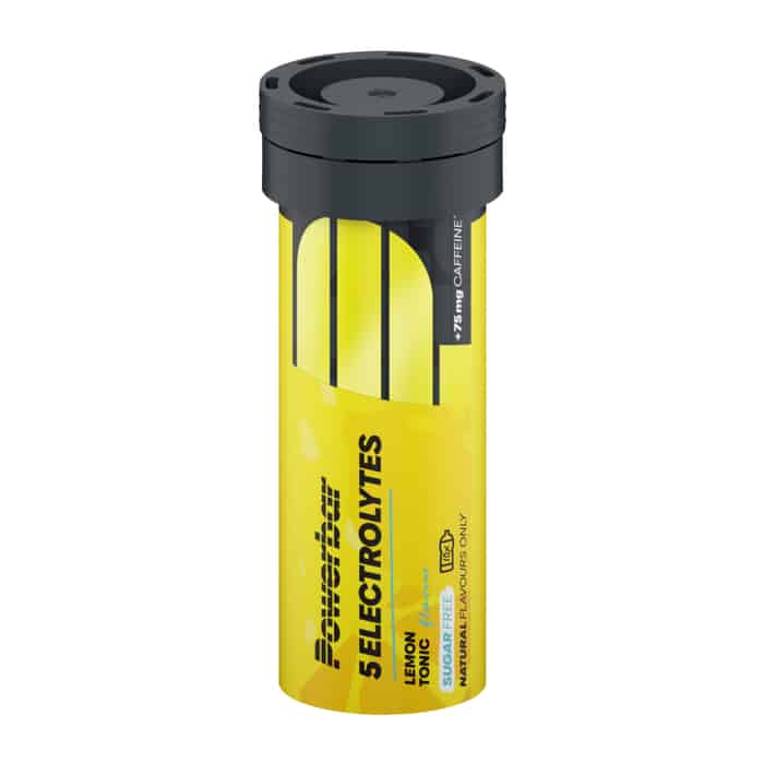 Powerbar 5Electrolytes Brausetabletten (42 g) Lemon Tonic + Koffeein