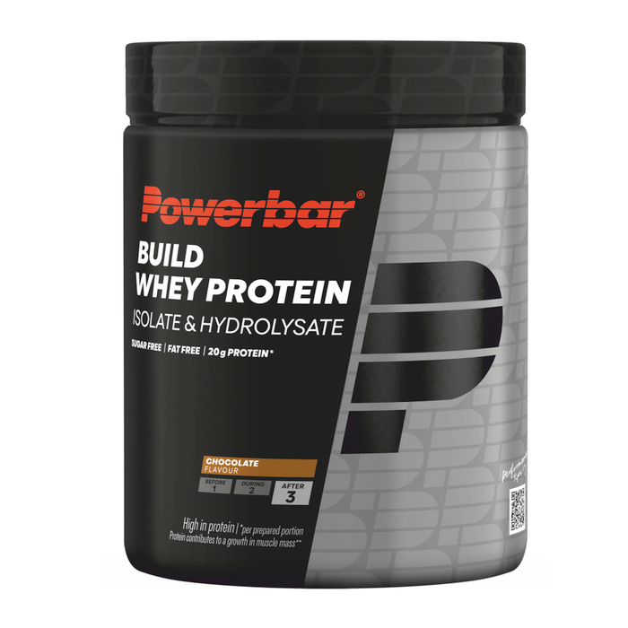 Powerbar Black Line Build Whey Protein Eiweißpulver (550 g) Chocolate (572 g)