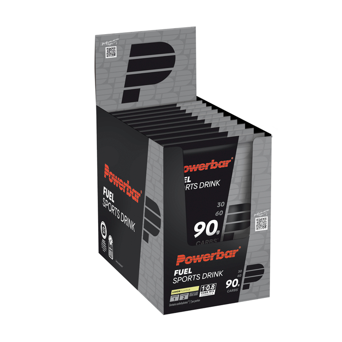 Powerbar Black Line Fuel 90 Sports Drink Sportgetränkepulver Box (10x94 g) Lemon