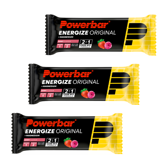Powerbar Energize Original Energieriegel 3er-Set (3 x 55 g) Berry