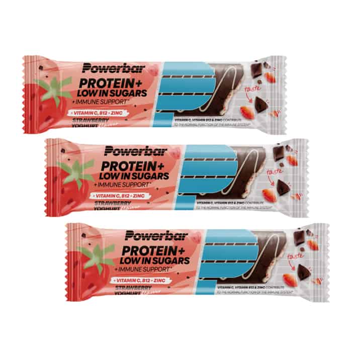 Powerbar Protein Plus Low in Sugars Immune Support Eiweißriegel 3er-Set (3 x 35 g)