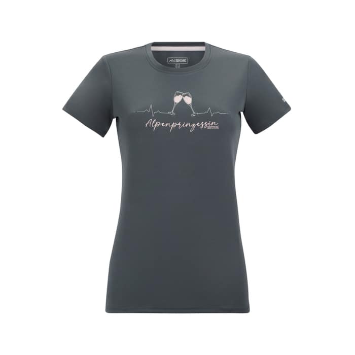 Regatta Fingal Slogan Radshirt kurzarm Damen