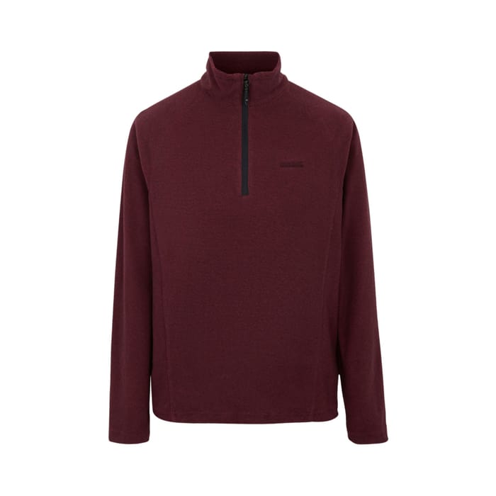 Regatta Montes Halfzip Radshirt langarm Herren maroon | S