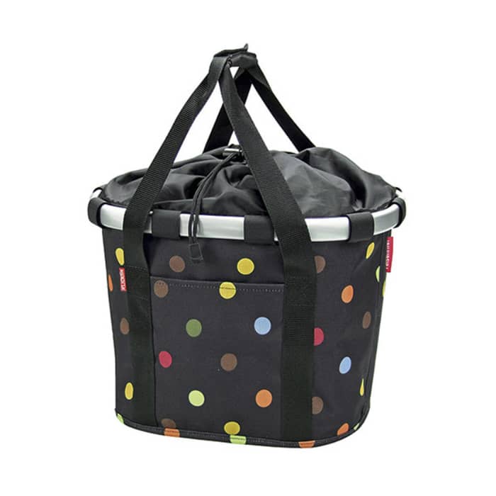 reisenthel Bikebasket Fahrradkorb vorne für KLICKfix Lenkeradapter (dots)