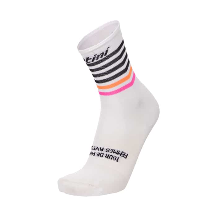 Santini Tour de France Femmes Bretagne Fahrrad Socken