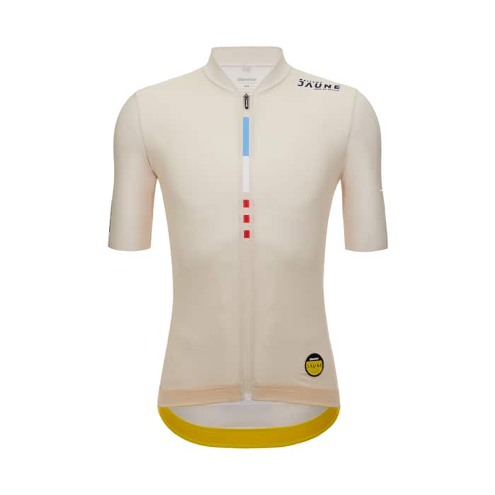 Santini Tour de France Mont Ventoux Radtrikot kurzarm Herren print | M