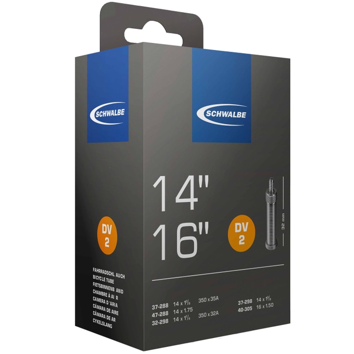 Schwalbe DV 2 Fahrradschlauch (14"/16")