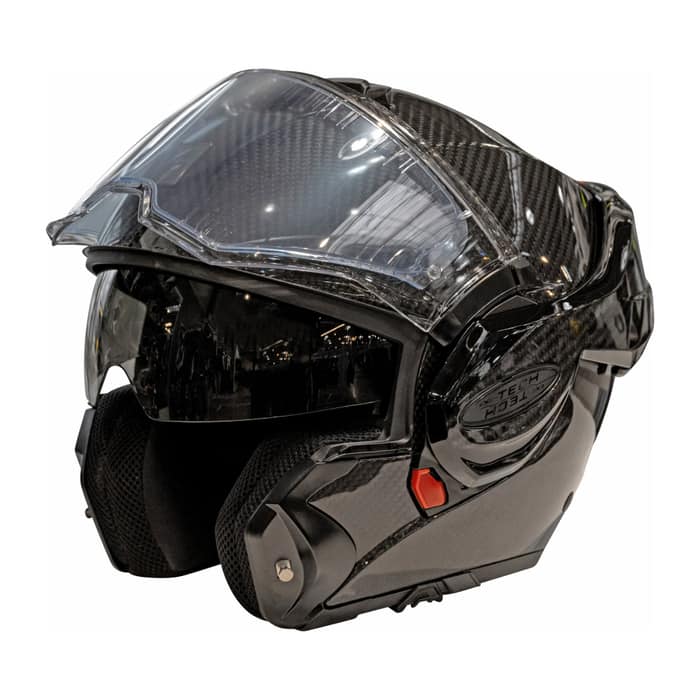 Scorpion Exo Tech Evo Carbon Klapphelm schwarz glanz carbon | M