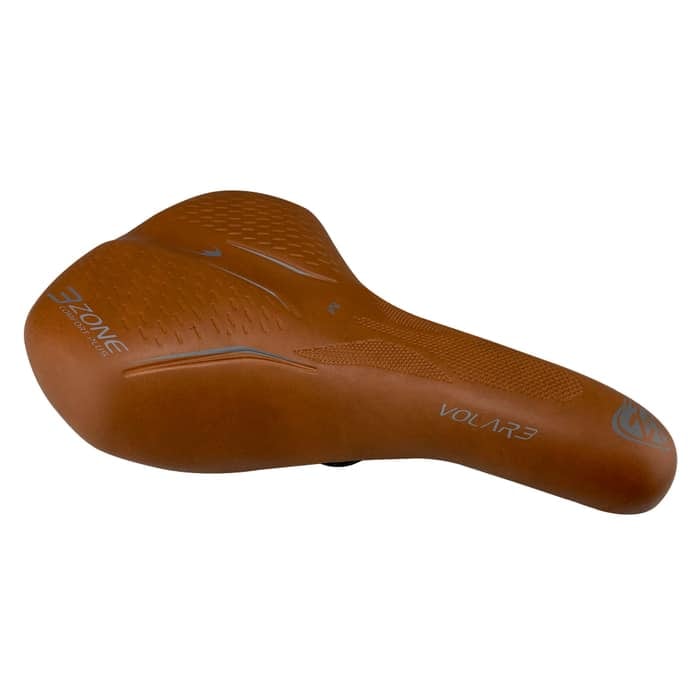 Selle Bassano Volare 3Zone Fahrradsattel braun