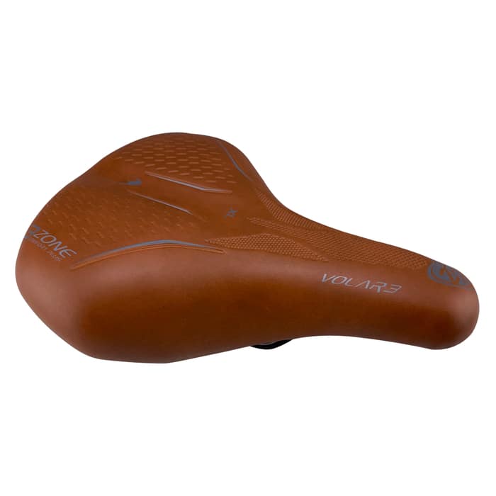 Selle Bassano Volare 3Zone Fahrradsattel braun Unisex