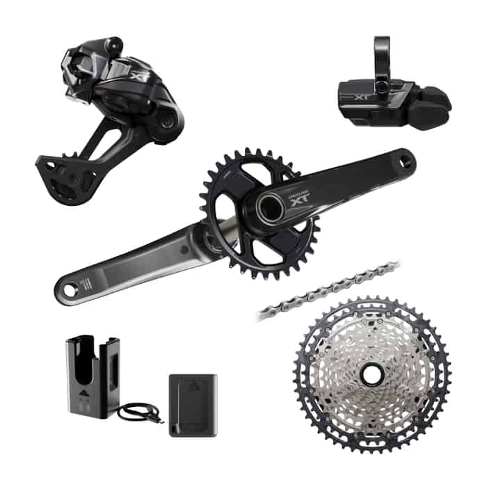 Shimano Deore XT M8200 Di2 1 x 12-fach Schaltgruppe 170 mm | 32 Zähne | 10-51 Zähne | Mid (SGS)