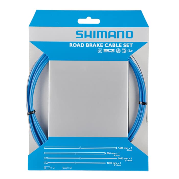 Shimano SLR SIL-TEC Rennrad Bremszugsatz Blau