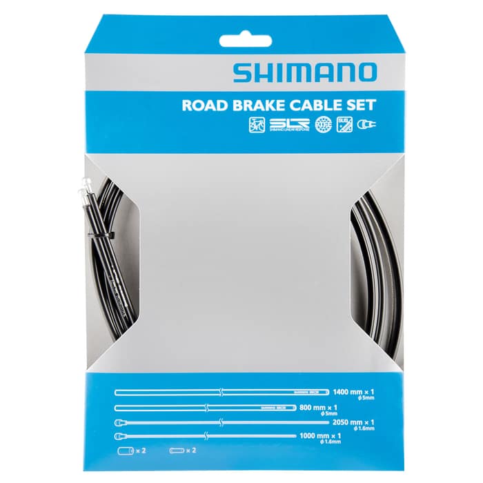 Shimano SLR SIL-TEC Rennrad Bremszugsatz Schwarz