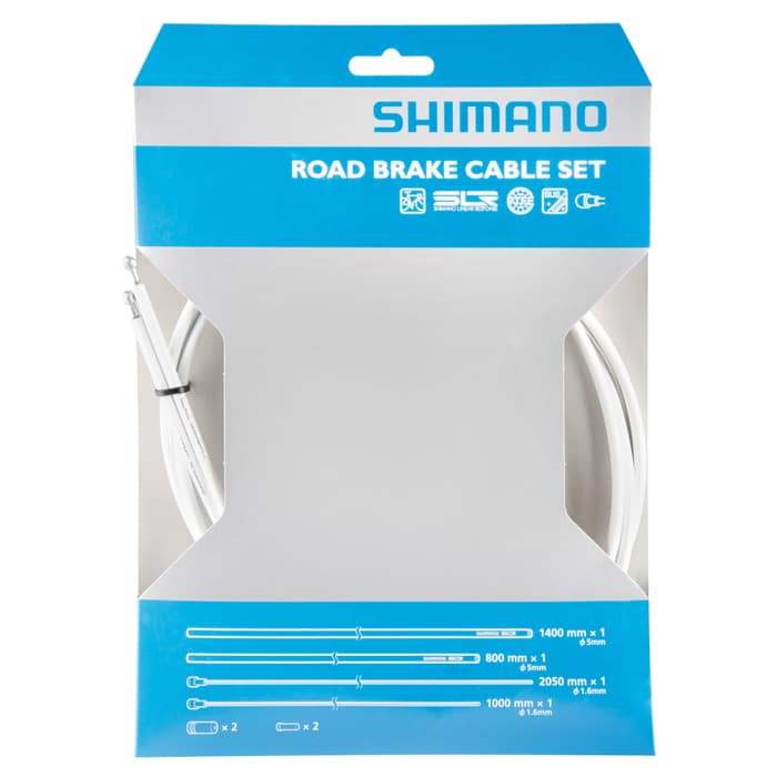 Shimano SLR SIL-TEC Rennrad Bremszugsatz Weiß