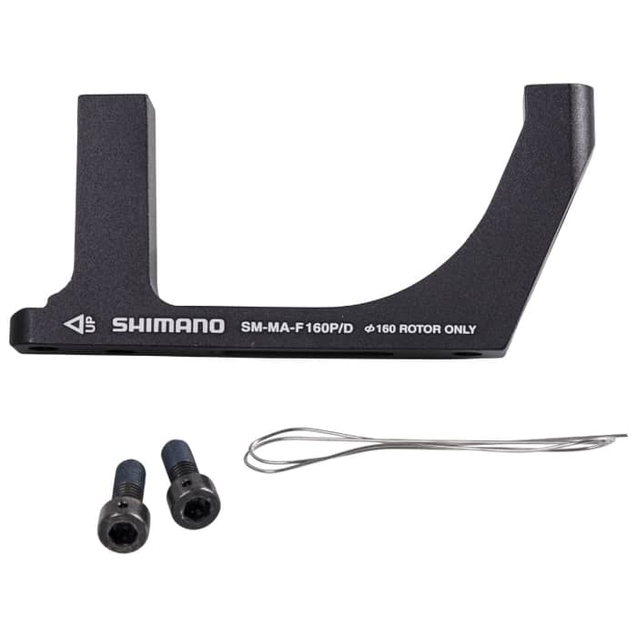 Shimano SM-MA-F160PDA Scheibenbremsadapter Postmount/Flatmount VR 160 mm