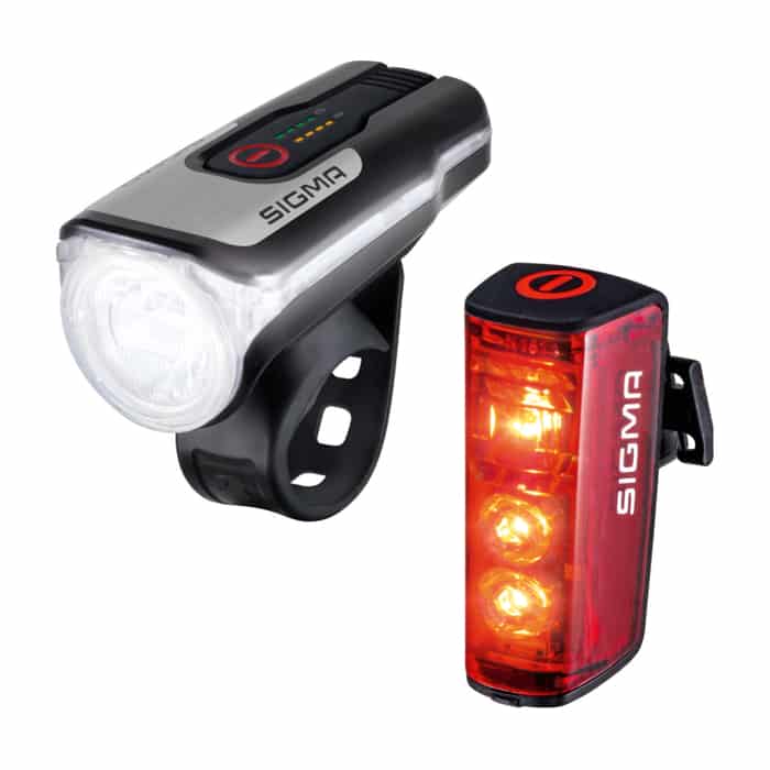 Sigma Aura 80 & Blaze USB Fahrrad Licht Set
