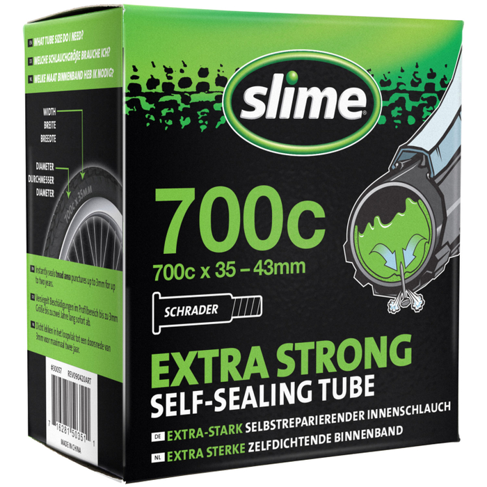 Slime Smart Tube Fahrradschlauch (28") Autoventil | 35/43-622