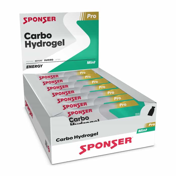 Sponser Carbo Hydrogel Energy Gel Box (20 x 60 g)