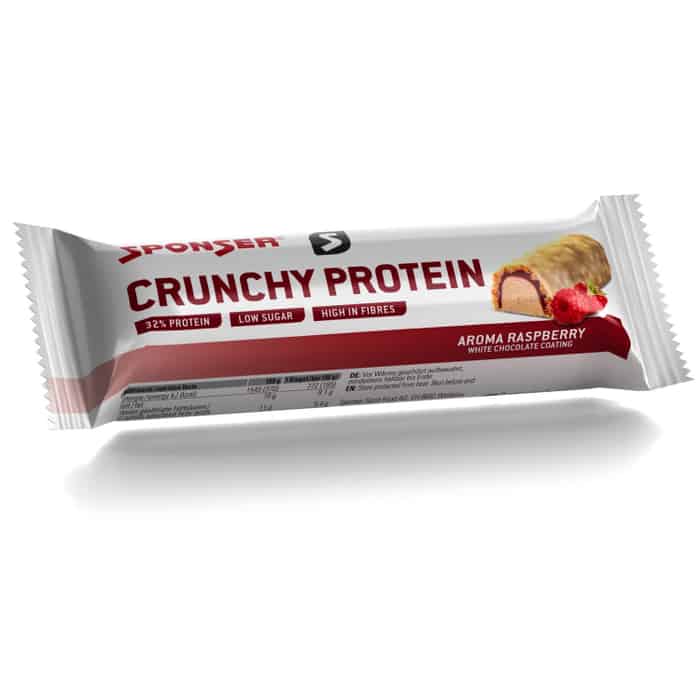 Sponser Crunchy Protein Eiweißriegel (50 g) Raspberry (Himbeere)