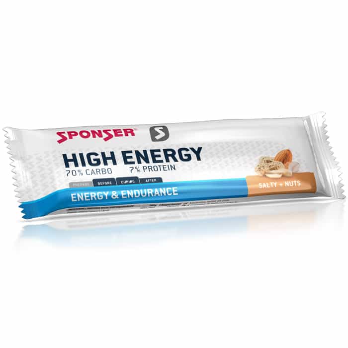 Sponser High Energy Bar ⮜Energie Riegel Salty Nuts⮞