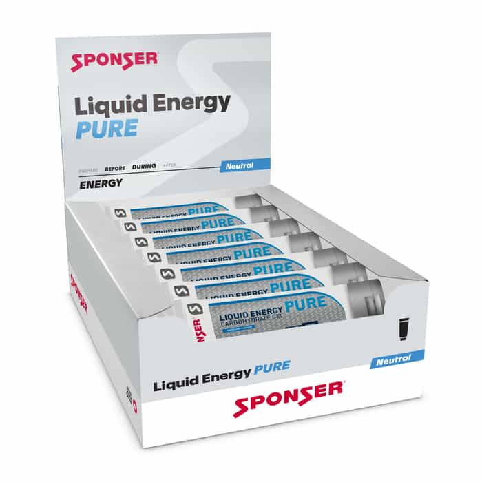 Sponser Liquid Energy Pure Energy-Gel Box (18 x 70 g)