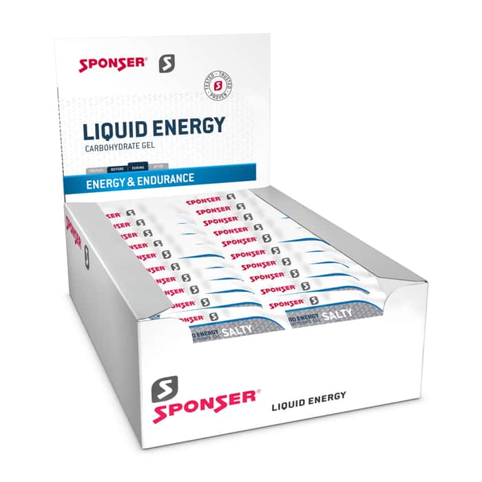 Sponser Liquid Energy Salty Gel Box (40 x 35 g)