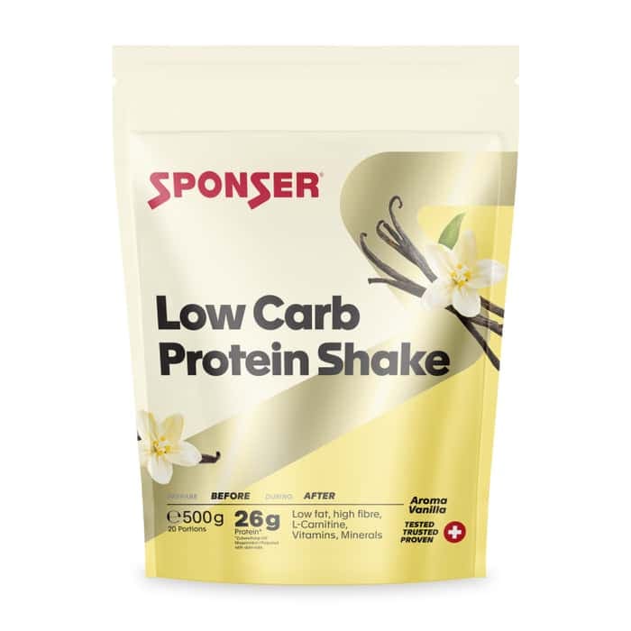 Sponser Low Carb Protein Shake Eiweißpulver 500 g
