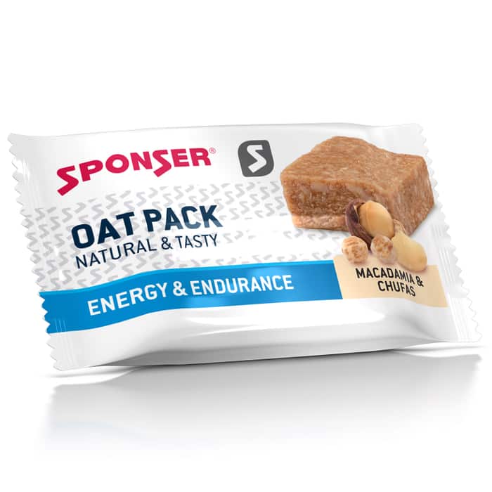 Sponser Oat Pack Macadamia + Chufas Energy-Riegel (60 g)