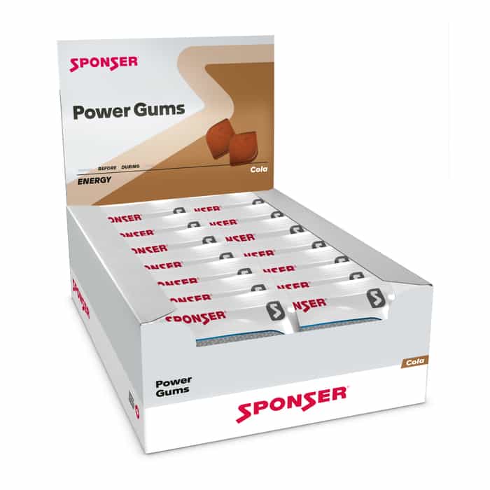 Sponser Power Gums Fruchtgummi Box (20x75 g)